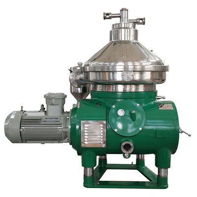 Séparateur d'eau centrifuge d'huile de disque d'acier inoxydable pour la glycérine de biodiesel