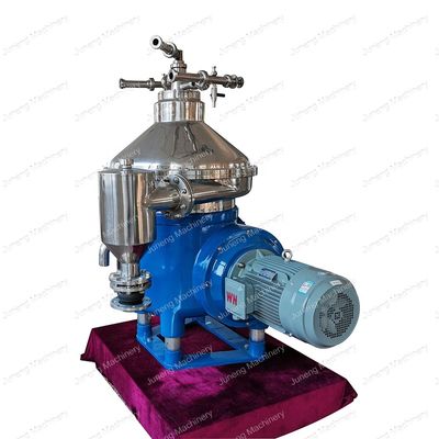 Juneng 15000W Power 1600Kg Weight 1800*1200*2030mm Dimension Disc Separator for Milk Industry