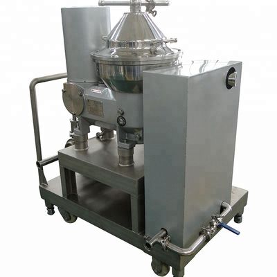 Full Automatic High Speed Milk Cream Separator with 304/316L Stainless Steel Construction for Efficient Fat Separation