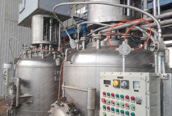 Filtre-sécheur Nutsche agité en acier inoxydable 304/316 avec débit de 5 gpm et pression maximale de 150 psi