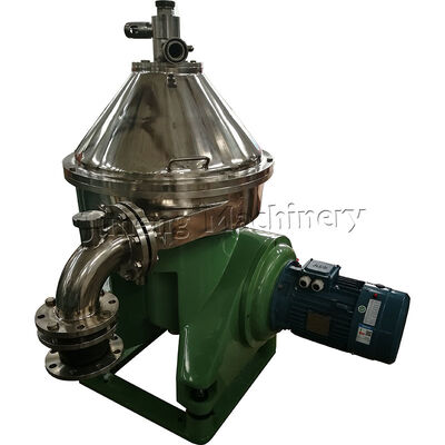 Séparateur centrifuge à disque industriel de petite capacité et à grande vitesse pour liquide