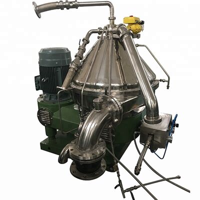 Séparateur liquide-solide à tambour à disques à décharge automatique pour raffinerie de pétrole