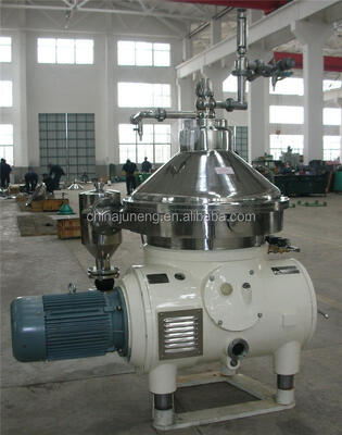 Séparateur centrifuge à disques pour crème de lait continue