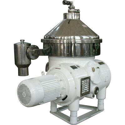 Continuous Operation Milk Cream Separation Disc Centrifuge Separator