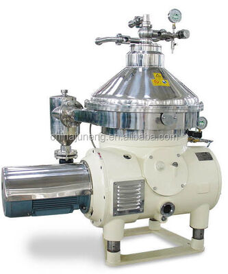 Séparateur de la centrifugeuse à clarification de lait en phase 2