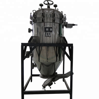 Filtre à feuille de pression de blanchiment d'huile semi-automatique 12m2 2-4T/H