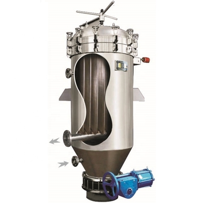 NYB Filtre à feuilles à pression verticale 12m2 Zone de filtration 2-4T/H Capacité