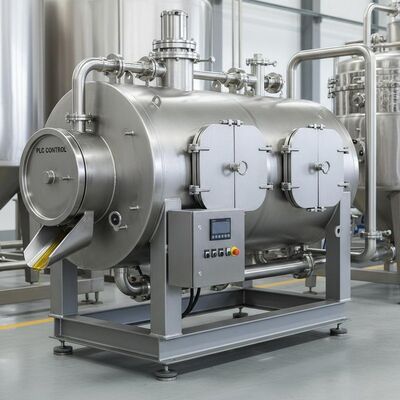 Centrifuge décanteuse horizontale de purification d'huile d'olive à grande vitesse avec construction en acier inoxydable